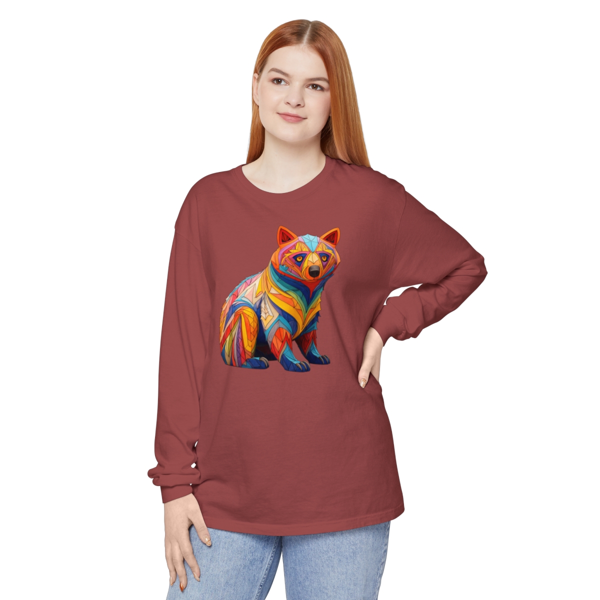 Alberta Angler Fish Tees Womens Alberta Bear Shirt